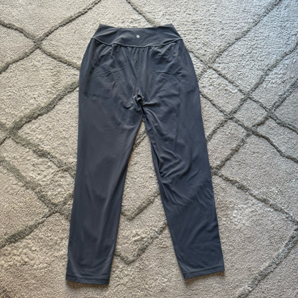 ATHLETA Elation Pant Granite Blue Tapered Yoga pants high rise medium - Picture 9 of 10